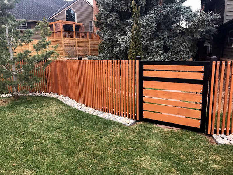 Cool Curvy Fence