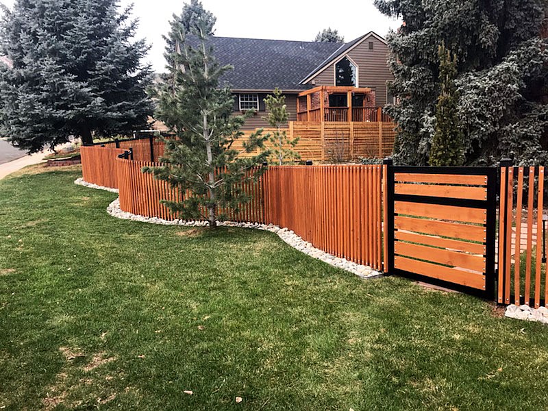 Cool Curvy Fence